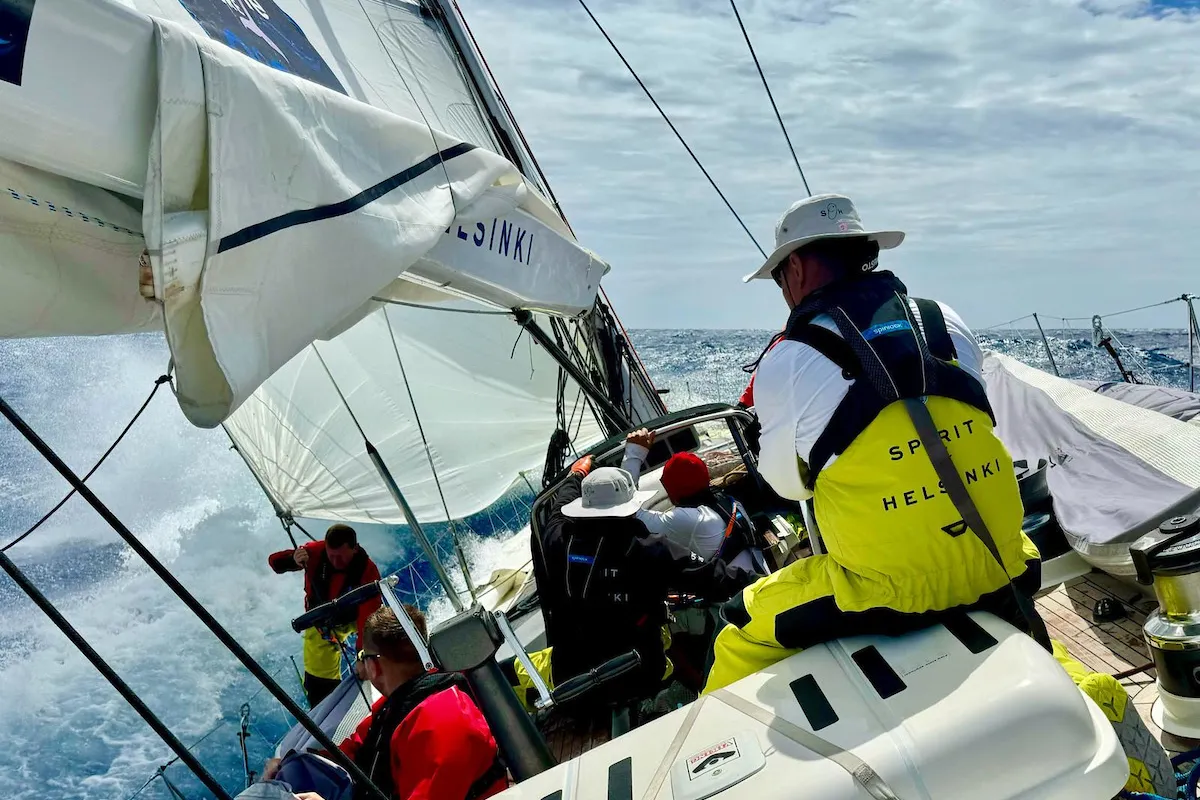 Finally NE trade winds towards home for the Ocean Globe Race