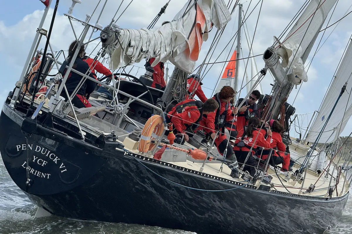Ocean Globe Race: Pen Duick VI current leg leader in line honours & IRC ranking
